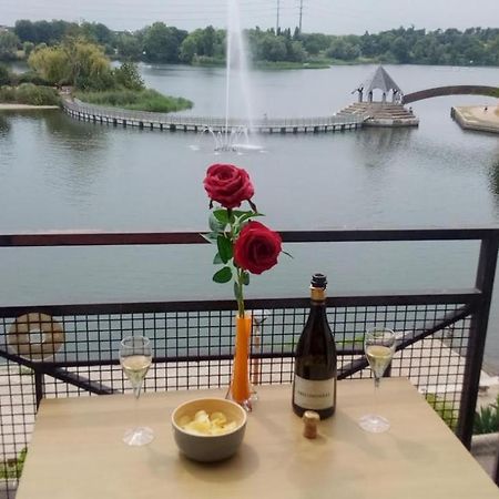 Vue Exceptionnelle Sur Le Lac Créteil Buitenkant foto